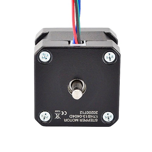 Doppelwelle Nema 17 Bipolar 1.8deg 26Ncm(36.82oz.in) 0.4A 42x34mm 4 Drähte