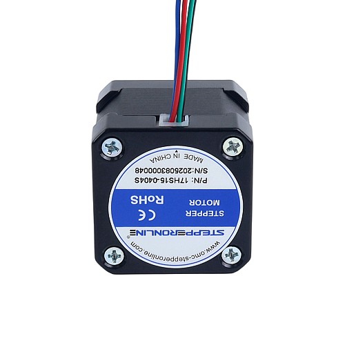 Nema 17 Bipolar 1.8deg 40Ncm(56.64oz.in) 0.4A 42x42x39mm 4 Drähte