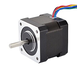 Nema 17 Unipolar 1.8deg 26Ncm(36.82oz.in) 1.2A 42x42x39mm 6 Drähte