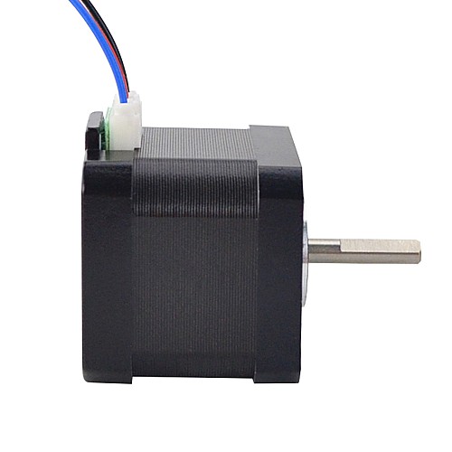 Nema 17 Bipolaire 45Ncm(63.74oz.in) 1.5A 42x42x39mm 4 Fils avec Connecteur Pin 1m
