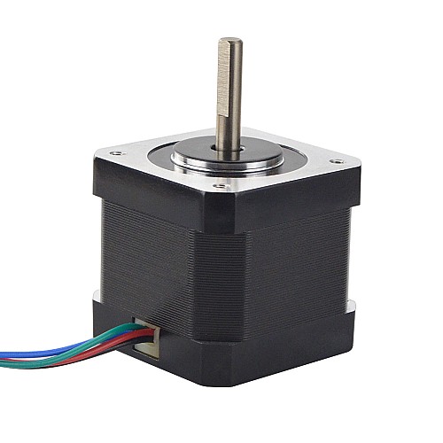 Nema 17 Bipolar 45Ncm(63.74oz.in) 1.5A 42x42x39mm 4 Wires w/ 1m Cable & Connector - 17HS15-1504S1 | StepperOnline