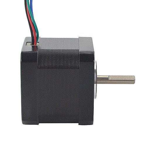 Nema 17 Bipolar 45Ncm(63.74oz.in) 1.5A 42x42x39mm 4 Wires w/ 1m Cable & Connector - 17HS15-1504S1 | StepperOnline