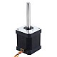 Nema 17 Hochtemperatur-Schrittmotor 55Ncm(77,93oz.in) 55mm Φ8mm Rundwelle, Isolationsklasse H 180°C - 17HS19-2504S-H-V2 | StepperOnline