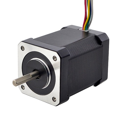 Nema 17 Unipolar 1.8deg 65Ncm(92oz.in) 1.2A 42x42x60mm 6 Wires - 17HS24-1206S | StepperOnline