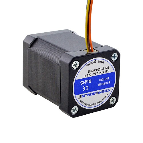 Nema 17 Hochtemperatur-Schrittmotor 65Ncm(92oz.in) Isolationsklasse H 180C