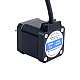 P-Serie IP67 Wasserdichter Nema 17-Schrittmotor 2,0A 0,59Nm(83,57oz.in)