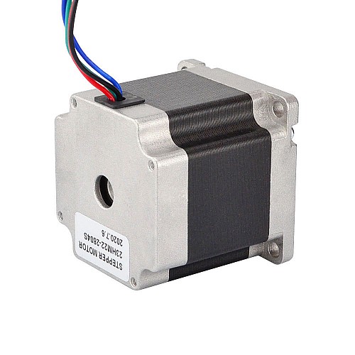 Nema 23 Bipolaire 0.9deg 1.26Nm(178.4oz.in) 2.8A 57x57x56mm 4 Fils