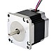 Nema 23 Bipolaire 0.9deg 1.26Nm(178.4oz.in) 2.8A 57x57x56mm 4 Fils