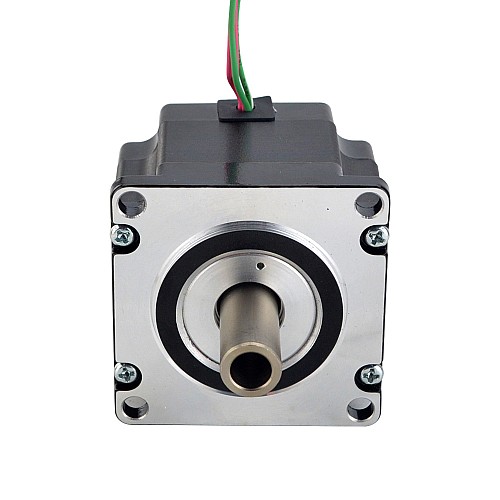 Doppelwelle Nema 23 Hohlwelle Schrittmotor Bipolar 0.78Nm(110.5oz.in) 2.0A 57x57x45mm