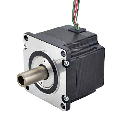 Doppelwelle Nema 23 Hohlwelle Schrittmotor Bipolar 0.78Nm(110.5oz.in) 2.0A 57x57x45mm