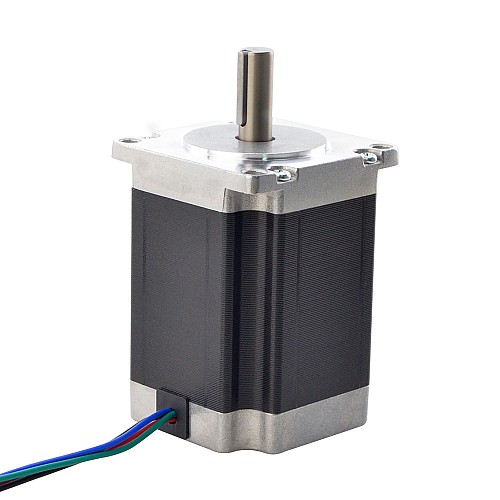 Nema 23 Stepper Motor 1.85Nm(256.9oz.in) with 9mm Shaft for NmRV30 Worm Gear Speed Reducer