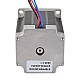 Nema 23 Bipolaire 1.85Nm(261.98oz.in) 2.8A 57x57x76mm 4 Fils Φ6mm Axe
