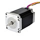 Nema 23 Bipolar 1.8Grad 2.83Nm(400oz.in) 4A 57x57x84mm 8 Drähte