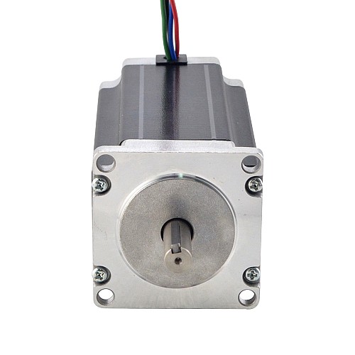 Nema 23 Stepper Motor 3Nm(425oz.in) with 9mm Shaft for NmRV30 Worm Gear Speed Reducer