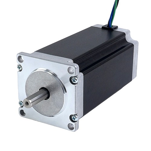 Nema 23 Bipolaire 3Nm(425oz.in) 8mm Diamètre 4.2A 57x57x113mm 4 Fils Moteur pas à pas