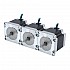3 pièces série E Nema 23 Moteur Bipolaire 1.8deg 1,24Nm(175,6oz.in) 2,8A 57x57x54mm 4 fils