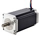 Nema 23 Stepper Motor 3Nm(425oz.in) with 9mm Shaft for NmRV30 Worm Gear Speed Reducer