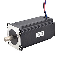 STEPPERONLINE Dual Shaft Nema 23 CNC Stepper Motor 1.26Nm 179oz.in 8 Wires CNC Mill Router