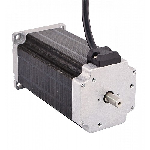 Doppio Albero Nema 23 Bipolare 2.8Nm(396.51oz.in) 4.2A 57x57x114mm 4 fili