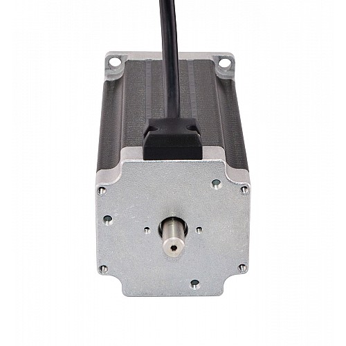Doppio Albero Nema 23 Bipolare 2.8Nm(396.51oz.in) 4.2A 57x57x114mm 4 fili