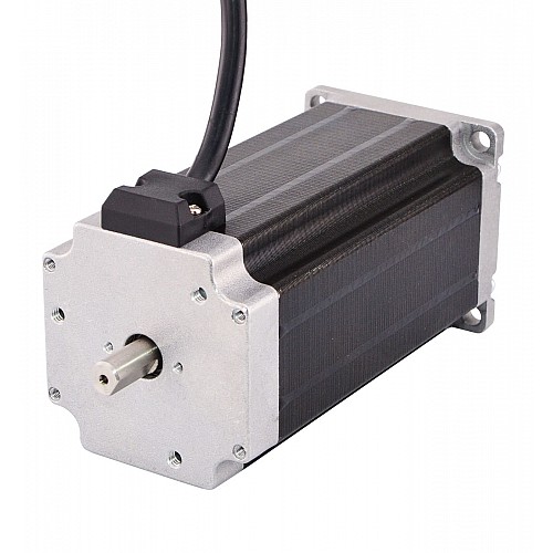 Doppio Albero Nema 23 Bipolare 2.8Nm(396.51oz.in) 4.2A 57x57x114mm 4 fili