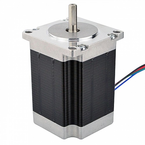 Nema 23 Bipolare 1.8deg 1.9Nm(269.06oz.in) 2.8A 57x57x76mm 4 Fili