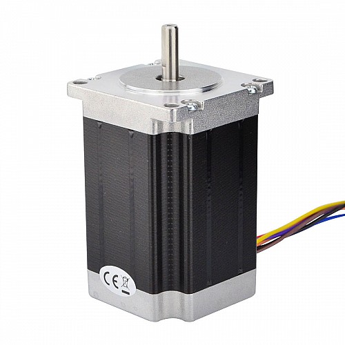 Nema 23 Bipolar 1.8Grad 2.83Nm(400oz.in) 4A 57x57x84mm 8 Drähte