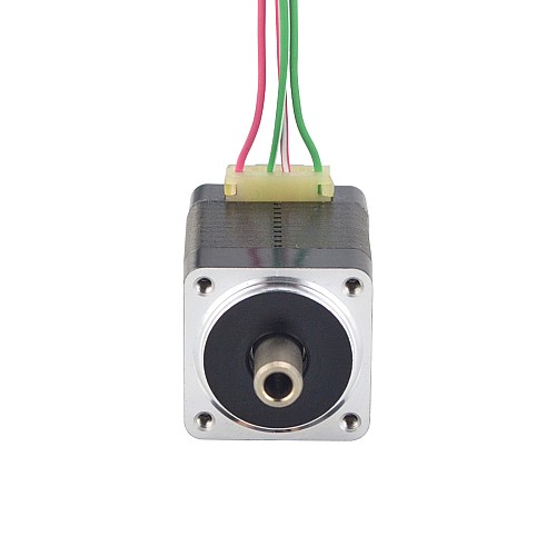 Doppelwelle Nema 8 Hohlwellen Schrittmotor Bipolar 1,5Ncm(2,12oz.in) 0,49A 20x20x27 mm