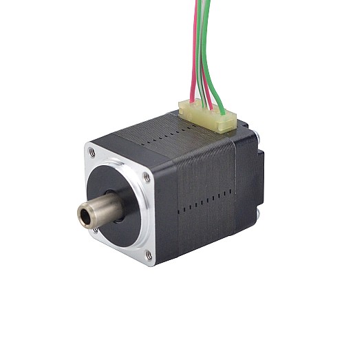 Doppelwelle Nema 8 Hohlwellen Schrittmotor Bipolar 1,5Ncm(2,12oz.in) 0,49A 20x20x27 mm