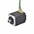 Doppelwelle Nema 8 Hohlwellen Schrittmotor Bipolar 1,5Ncm(2,12oz.in) 0,49A 20x20x27mm