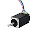 Nema 8 Bipolare 1.8deg 3Ncm(4.25oz.in) 0.3A 20x20x38mm 4 Fili
