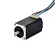 Nema 8 Bipolar 1.8deg 4Ncm(5.7oz.in) 0.6A 20x20x38mm 4 Drähte