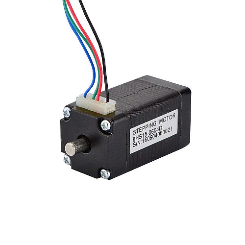 Doppelwelle Nema 8 Bipolar 4Ncm(5.7oz.in) 0.6A 20x20x38mm 4 Drähte
