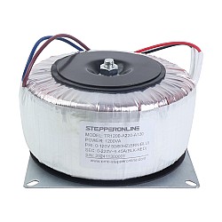 1200VA Einphasiger Ringkerntransformator 120VAC bis 220VAC 5,45A 50/60Hz