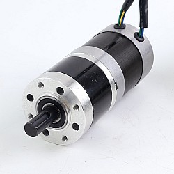 Gebraucht - CN- Lagerbestand - 24V 101W runder BLDC-Getriebemotor 6,90Nm(977,12oz.in) 27:1 rundes Planetengetriebe