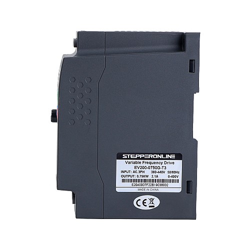 EV200 Series VFD 1HP 0.75KW 2.1A Three Phase 380V Variable Frequency Drive